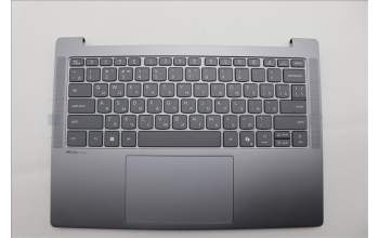 Lenovo 5CB1Q64105 C-Cover with keyboard, Russian, Luna Grey, Non-Backlight, US