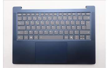 Lenovo 5CB1Q64121 C-Cover with keyboard, French, Cosmic Blue, Backlight, US