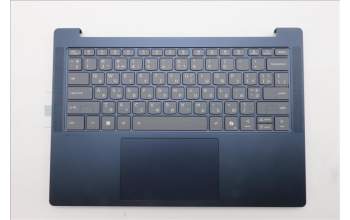 Lenovo 5CB1Q64143 C-Cover with keyboard, Ukraine, Cosmic Blue, Backlight, US