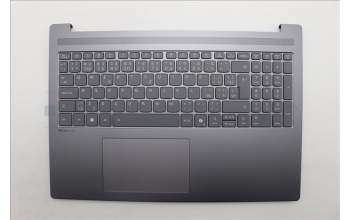 Lenovo 5CB1R07733 C-Cover with keyboard, Czech Slovakian, Luna Grey, Backlight, 3CELL, UK