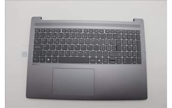 Lenovo 5CB1R07783 C-Cover with keyboard, Switzerland, Luna Grey, Non-Backlight, 3CELL, UK