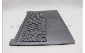 Lenovo 5CB1R07792 C-Cover with keyboard, Bulgarian, Luna Grey, Backlight, 4CELL, UK