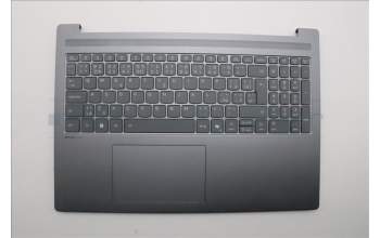 Lenovo 5CB1R07793 C-Cover with keyboard, Czech Slovakian, Luna Grey, Backlight, 4CELL, UK
