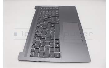 Lenovo 5CB1R07945 C-Cover with keyboard, Italian, Luna Grey, Non-Backlight, 4CELL, UK