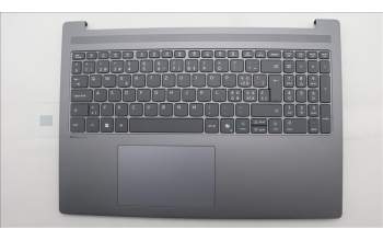 Lenovo 5CB1R07954 C-Cover with keyboard, Switzerland, Luna Grey, Non-Backlight, 4CELL, UK