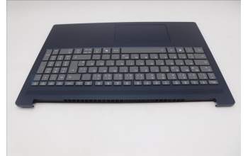 Lenovo 5CB1R07970 C-Cover with keyboard, German, Cosmic Blue, Backlight, 3CELL, UK