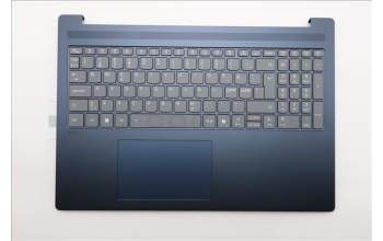 Lenovo 5CB1R07979 C-Cover with keyboard, Nordic, Cosmic Blue, Backlight, 3CELL, UK