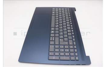Lenovo 5CB1R08000 C-Cover with keyboard, German, Cosmic Blue, Non-Backlight, 3CELL, UK
