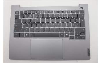 Lenovo 5CB1R08656 C-Cover with keyboard, French, Arctic Grey, Non-Backlight, H-series, US