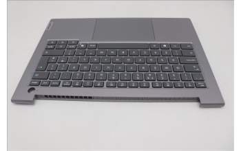 Lenovo 5CB1R08660 C-Cover with keyboard, UK English, Arctic Grey, Non-Backlight, H-series, UK
