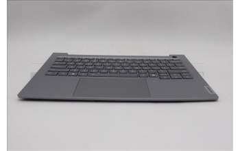 Lenovo 5CB1R08682 C-Cover with keyboard, English, Arctic Grey, Backlight, H-series, US