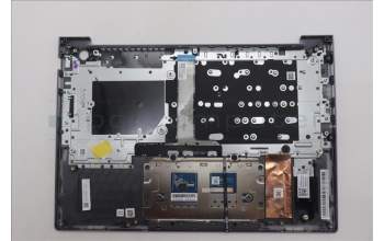 Lenovo 5CB1R08687 C-Cover with keyboard, Ukraine, Arctic Grey, Backlight, H-series, US