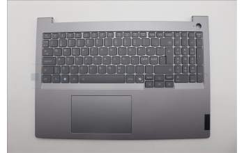 Lenovo 5CB1R08855 C-Cover with keyboard, Nordic, Arctic Grey, Backlight, H-series, UK