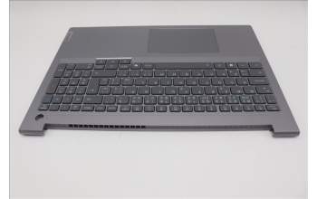 Lenovo 5CB1R08860 C-Cover with keyboard, Czech Slovakian, Arctic Grey, Backlight, H-series, UK