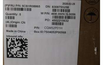 Lenovo 5CB1R08865 C-Cover with keyboard, Russian, Arctic Grey, Backlight, H-series, US