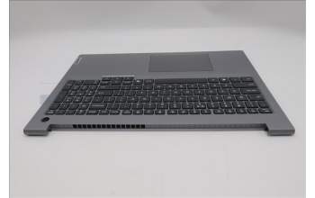 Lenovo 5CB1R08903 C-Cover with keyboard, US English Euro, Arctic Grey, Backlight, U-series, US