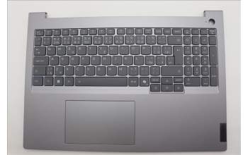 Lenovo 5CB1R08926 C-Cover with keyboard, Czech Slovakian, Arctic Grey, Backlight, U-series, UK