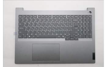 Lenovo 5CB1R08937 C-Cover with keyboard, Greek, Arctic Grey, Backlight, U-series, US