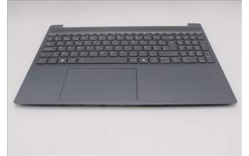 Lenovo 5CB1R08988 C-Cover with keyboard, Belgian, Luna Grey, Backlight, UK