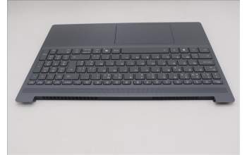 Lenovo 5CB1R08988 C-Cover with keyboard, Belgian, Luna Grey, Backlight, UK
