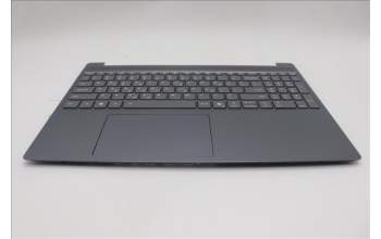 Lenovo 5CB1R08998 C-Cover with keyboard, Greek, Luna Grey, Backlight, US