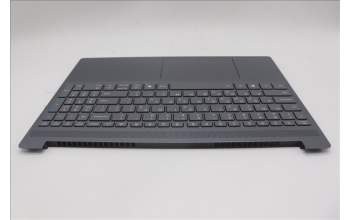 Lenovo 5CB1R08998 C-Cover with keyboard, Greek, Luna Grey, Backlight, US