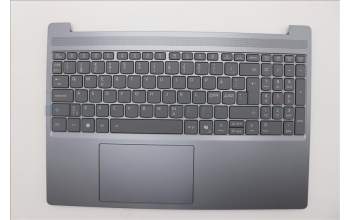 Lenovo 5CB1R09006 C-Cover with keyboard, Nordic, Luna Grey, Backlight, UK