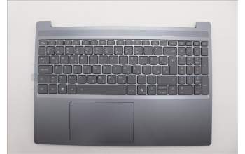 Lenovo 5CB1R09009 C-Cover with keyboard, Slovenian, Luna Grey, Backlight, UK