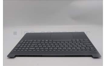 Lenovo 5CB1R09016 C-Cover with keyboard, Ukraine, Luna Grey, Backlight, US