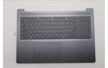 Lenovo 5CB1R22533 C-Cover with keyboard, Italian, Luna Grey, Backlight, UK