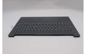Lenovo 5CB1R22533 C-Cover with keyboard, Italian, Luna Grey, Backlight, UK
