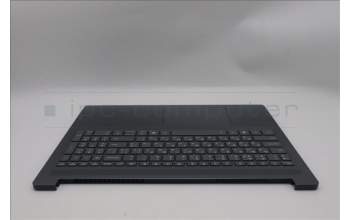 Lenovo 5CB1R22561 C-Cover with keyboard, Ukraine, Luna Grey, Backlight, US