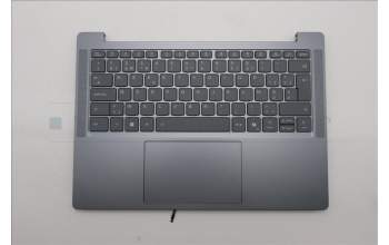 Lenovo 5CB1R26691 C-Cover with keyboard, Belgian, Luna Grey, Backlight, UK