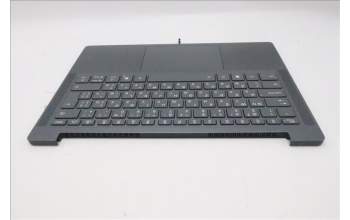 Lenovo 5CB1R26693 C-Cover with keyboard, Bulgarian, Luna Grey, Backlight, UK