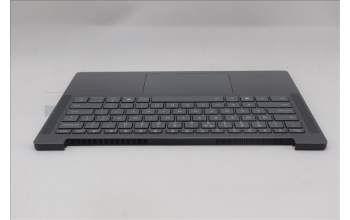 Lenovo 5CB1R26696 C-Cover with keyboard, US English Euro, Luna Grey, Backlight, US