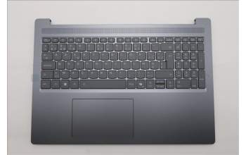 Lenovo 5CB1R27607 C-Cover with keyboard, Belgian, Luna Grey, Backlight, UK