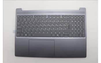 Lenovo 5CB1R27815 C-Cover with keyboard, Czech Slovakian, Luna Grey, Backlight, UK