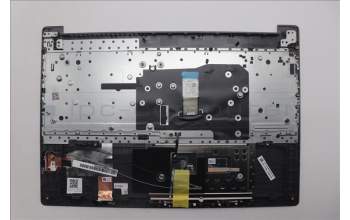 Lenovo 5CB1R27815 C-Cover with keyboard, Czech Slovakian, Luna Grey, Backlight, UK