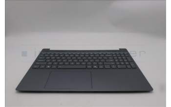 Lenovo 5CB1R27816 C-Cover with keyboard, US English Euro, Luna Grey, Backlight, US