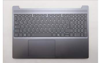 Lenovo 5CB1R27820 C-Cover with keyboard, German, Luna Grey, Backlight, UK