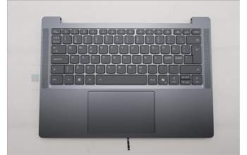 Lenovo 5CB1R29705 C-Cover with keyboard, Nordic, Luna Grey, Backlight, UK
