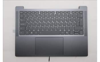 Lenovo 5CB1R29706 C-Cover with keyboard, Portuguese, Luna Grey, Backlight, UK