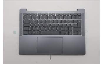 Lenovo 5CB1R29710 C-Cover with keyboard, Switzerland, Luna Grey, Backlight, UK