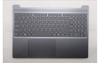 Lenovo 5CB1R30150 C-Cover with keyboard, US English Euro, Luna Grey, Backlight, US