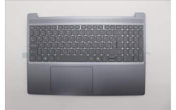 Lenovo 5CB1R30166 C-Cover with keyboard, Slovenian, Luna Grey, Backlight