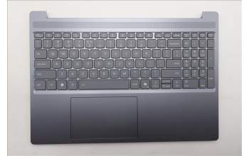 Lenovo 5CB1R33444 C-Cover with keyboard, US English Euro, Luna Grey, Backlight, US