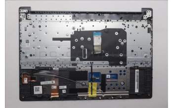 Lenovo 5CB1R33444 C-Cover with keyboard, US English Euro, Luna Grey, Backlight, US