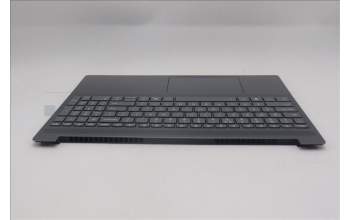 Lenovo 5CB1R33444 C-Cover with keyboard, US English Euro, Luna Grey, Backlight, US