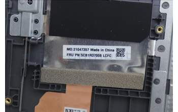 Lenovo 5CB1R37008 C-Cover with keyboard, French, Arctic Grey, Non_Backlight