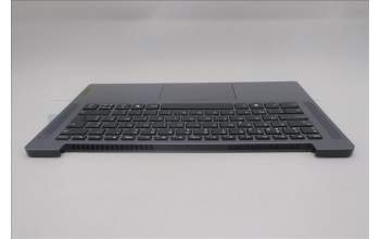 Lenovo 5CB1R48892 C-Cover with keyboard, Belgian, Arctic Grey, Non-Backlight, Non-FingerPrint, UK